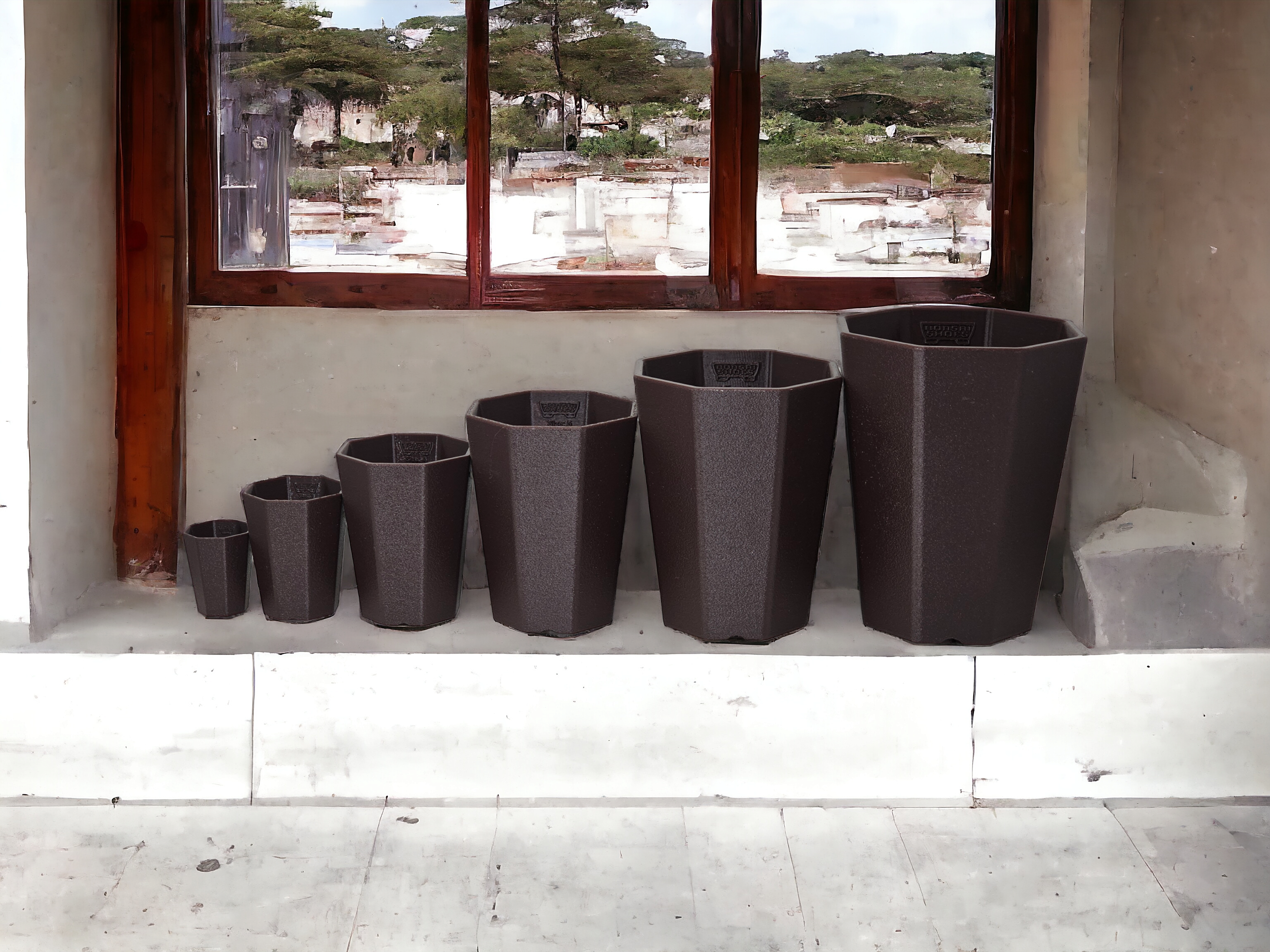 Bonsai Shoes Training Pots - Premium Plastic Bonsai Containers