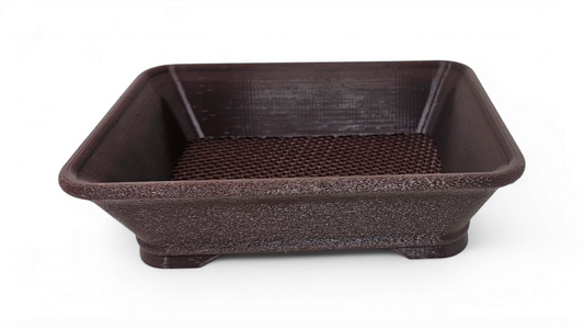 Bonsai Shoes Fancy Rectangle Plastic Training Pot