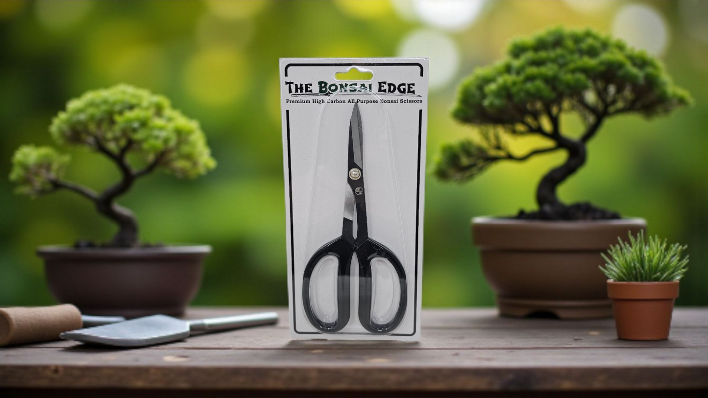 The Bonsai Edge Premium Scissors - High Carbon Steel Pruning Shears