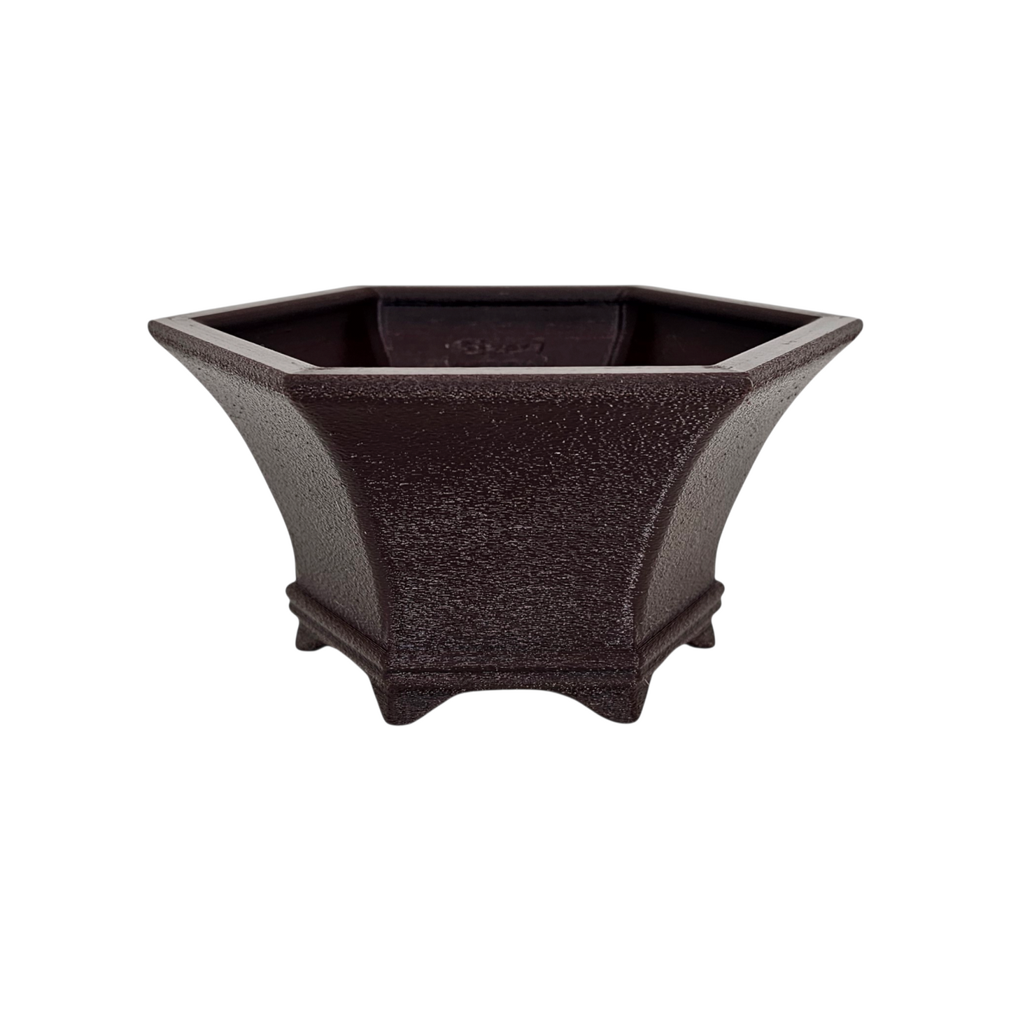 Bonsai Shoes Show Hexagon Semi-Cascade Training Grow Plastic Pot