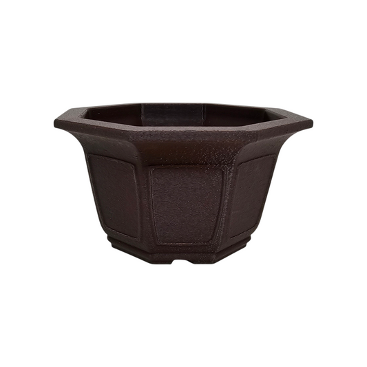 Bonsai Shoes Show Octagon Semi-Cascade Training Grow Plastic Pot