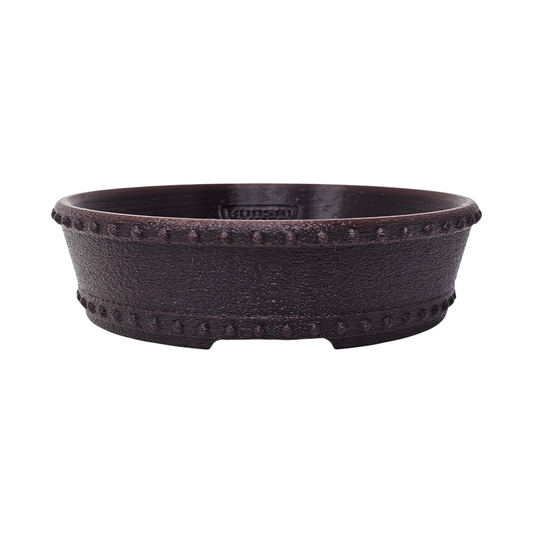 Bonsai Shoes Fancy Round Drum Plastic Training Pot