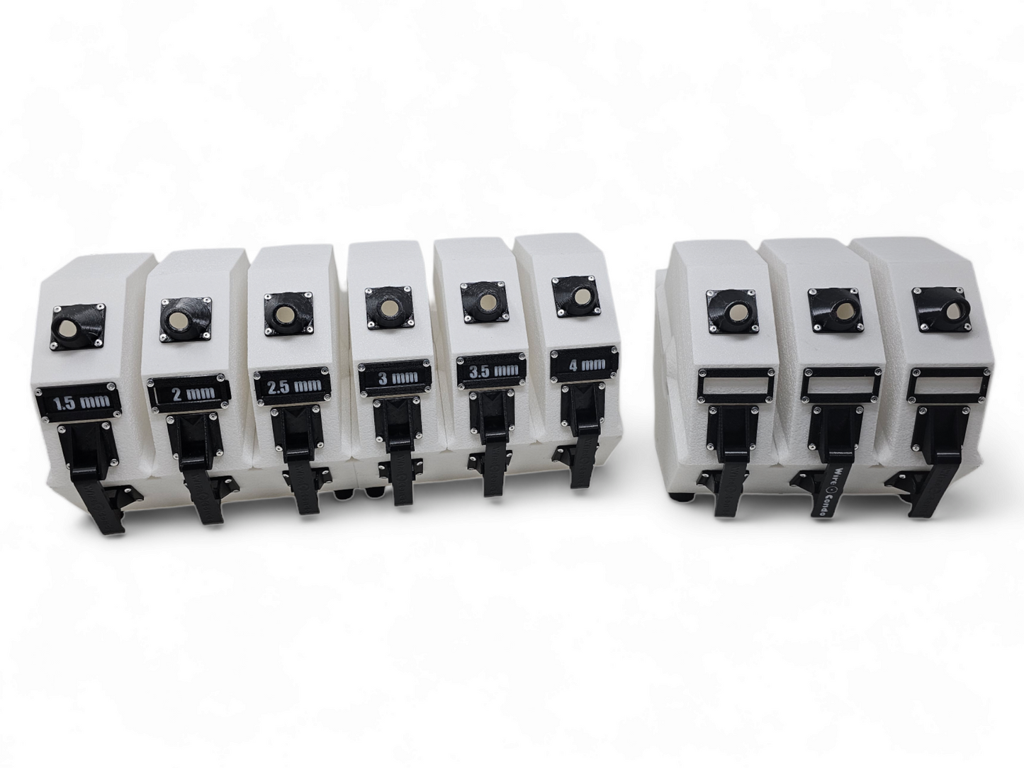 A5 Wire Condo Double Base & Add On Module can make a 9 Spool Caddy