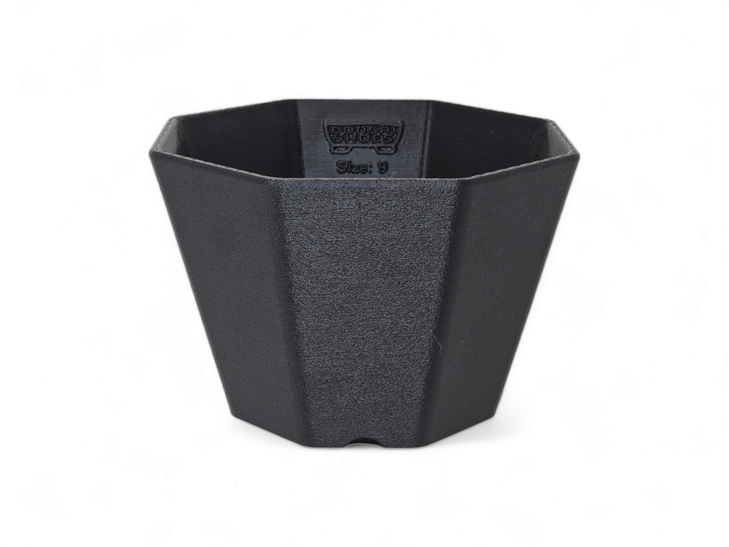 Bonsai Shoes Modern Semi Cascade Octagon Plastic Training Pot