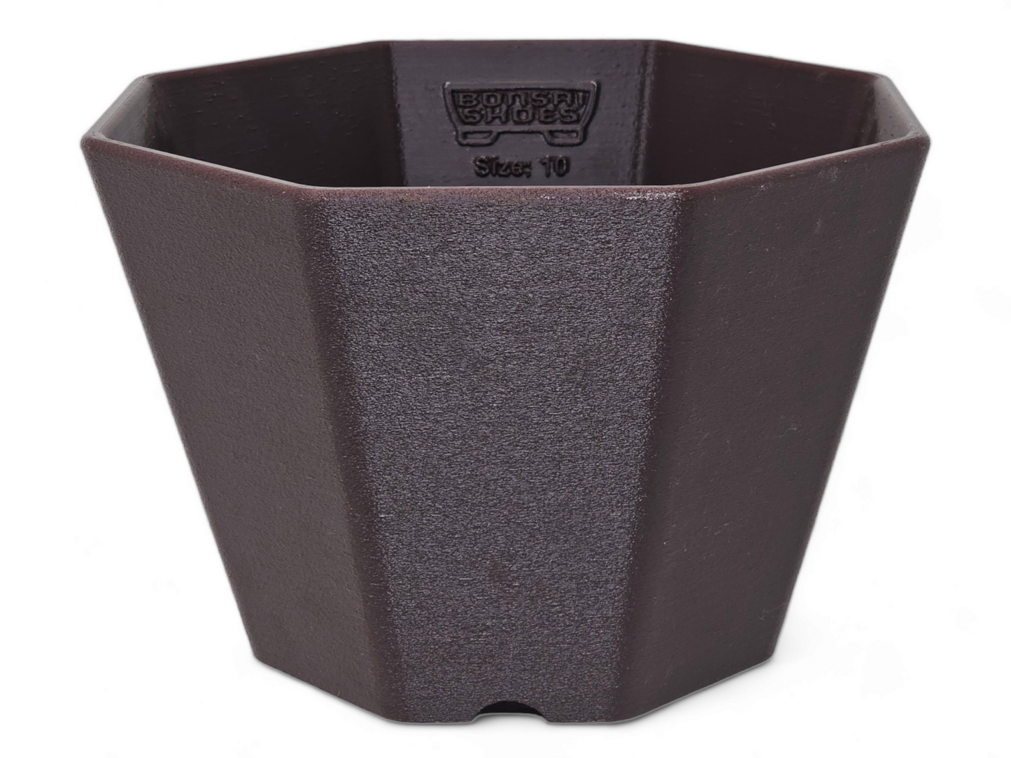 Bonsai Shoes Modern Semi Cascade Octagon Plastic Training Pot