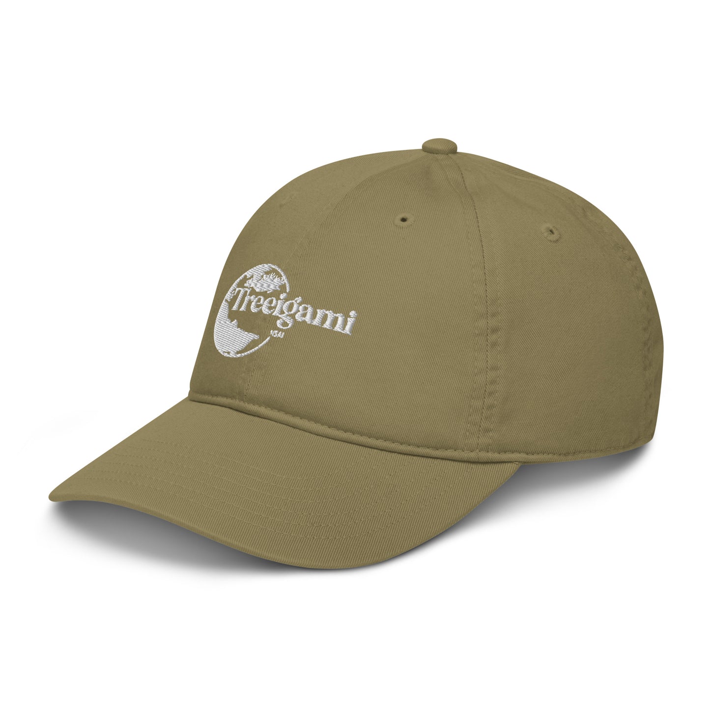 Treeigami Logo Organic dad hat