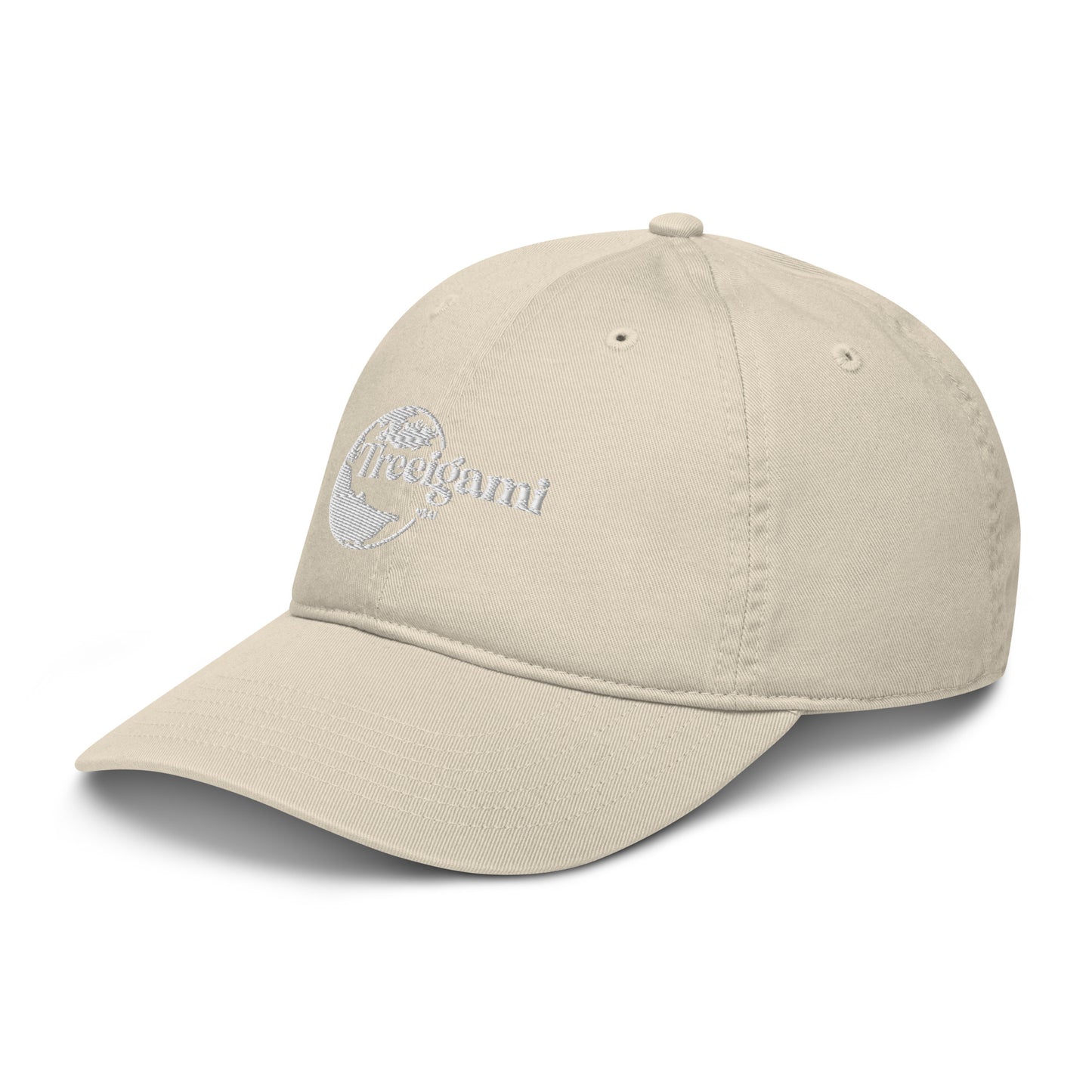 Treeigami Logo Organic dad hat