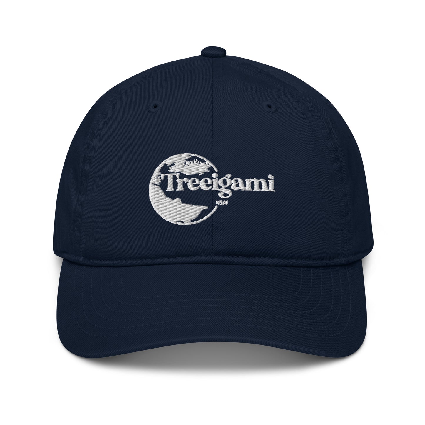 Treeigami Logo Organic dad hat