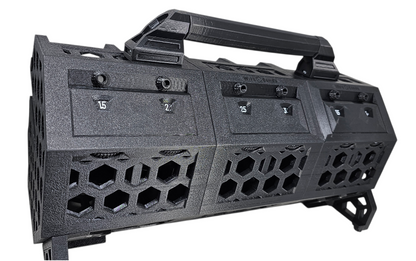 The Bonsai Wire Condo - U1K-XL - Holds Six Kilo Spools of Aluminum up to 2 3/8" Wide