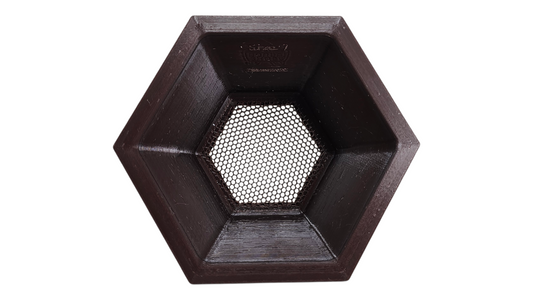 Bonsai Shoes Show Hexagon Semi-Cascade Training Grow Plastic Pot