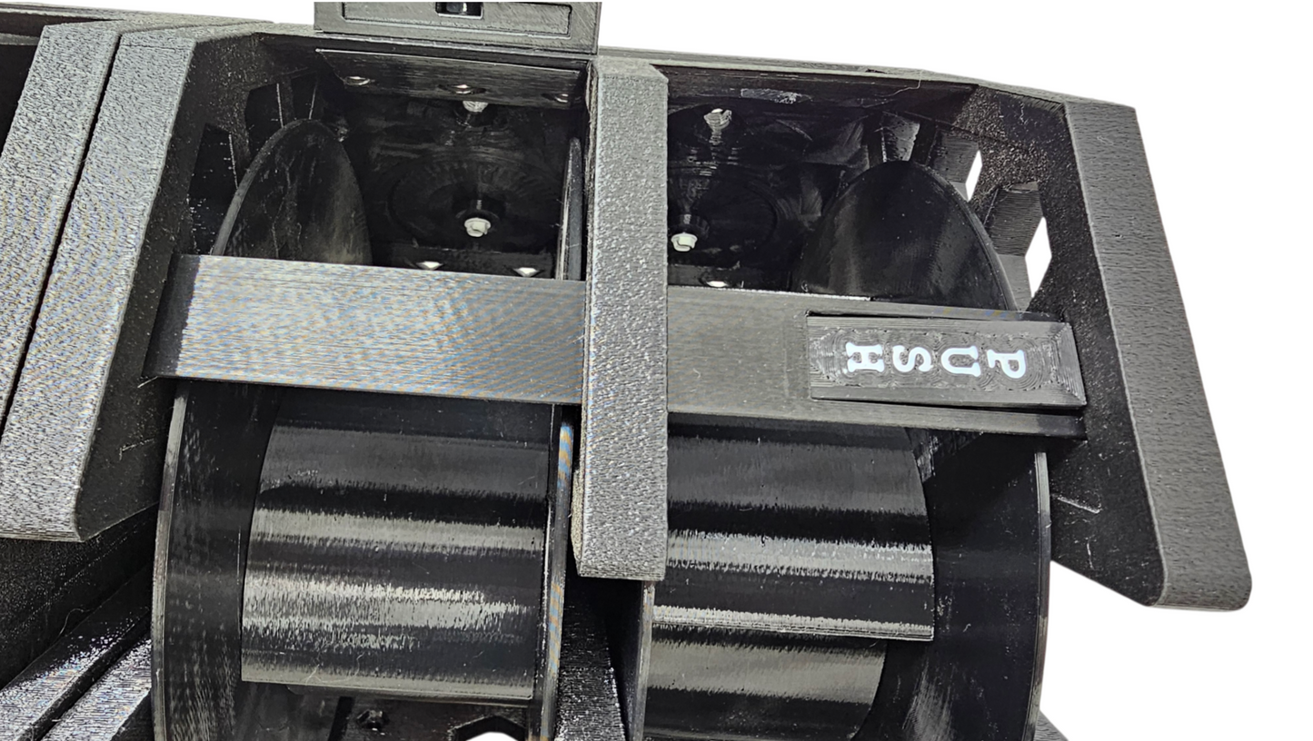 The Bonsai Wire Condo - U1K-XL - Holds Six Kilo Spools of Aluminum up to 2 3/8" Wide