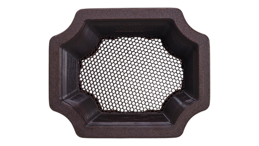 Bonsai Shoes Show Cut Corner Deep Rectangle Training Plastic Pot
