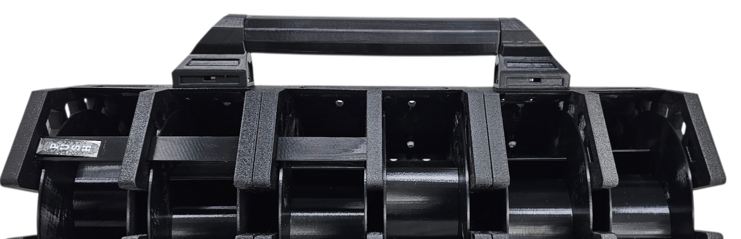 The Bonsai Wire Condo - U1K-XL - Holds Six Kilo Spools of Aluminum up to 2 3/8" Wide