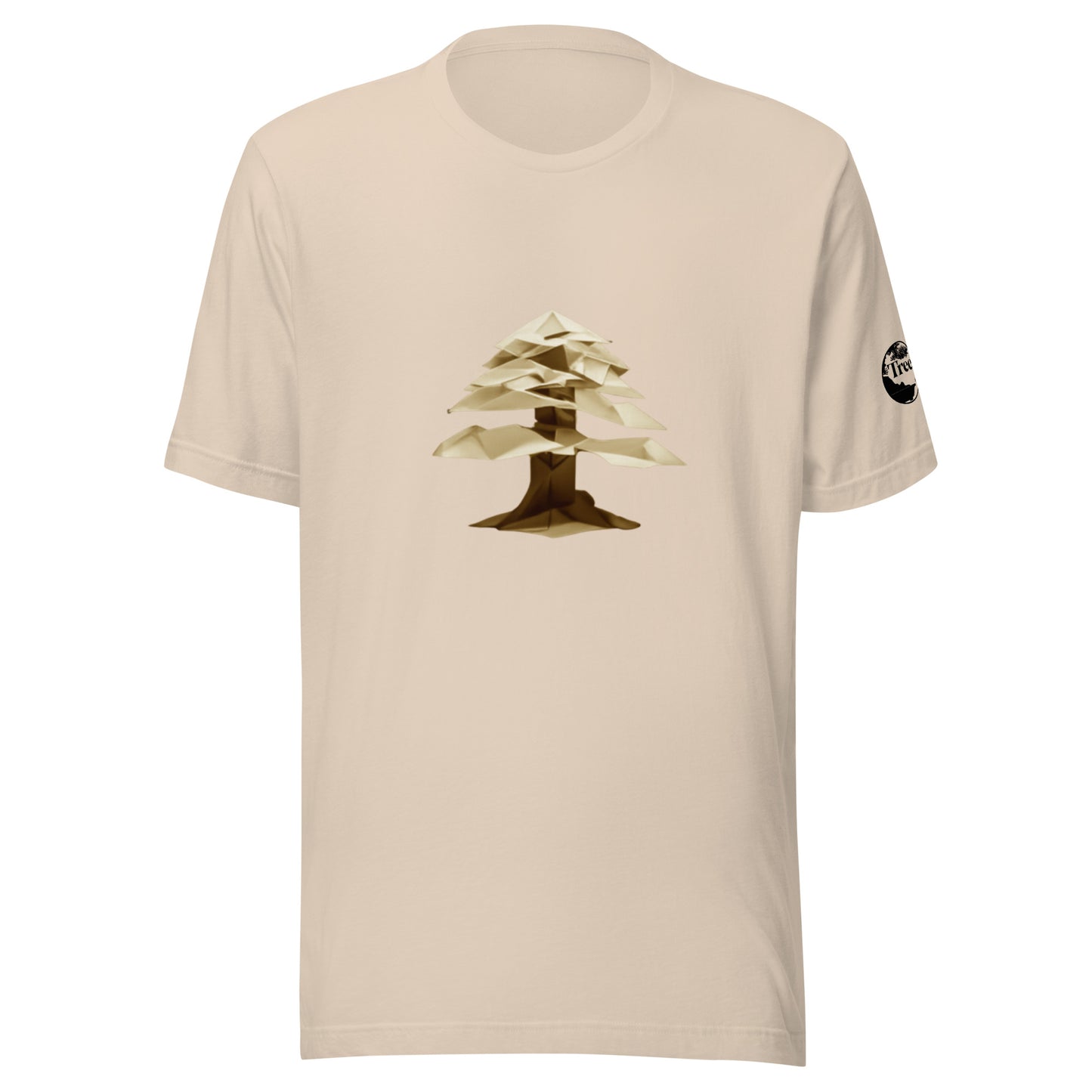 Treeigami Origami Tree-Shirt Unisex t-shirt