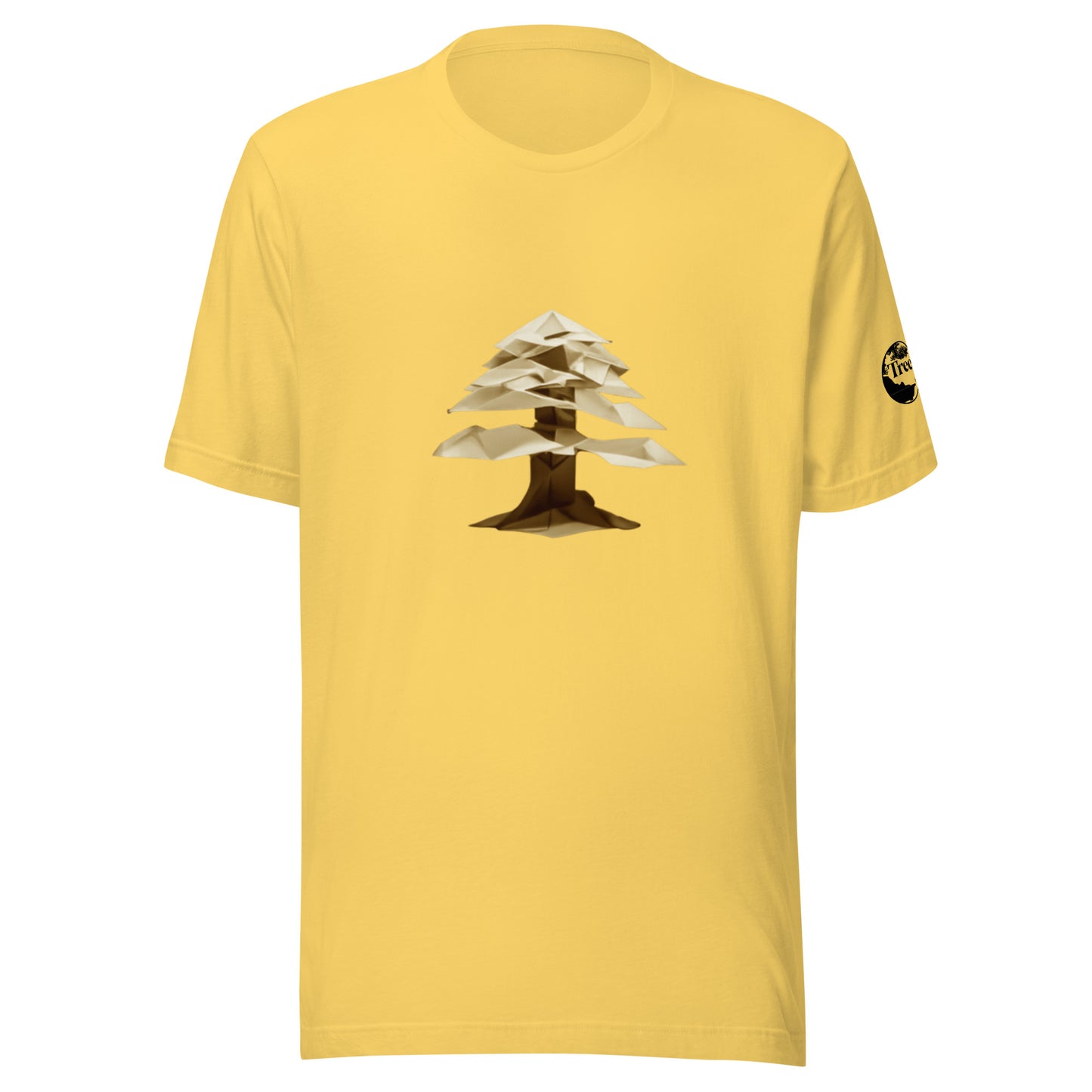 Treeigami Origami Tree-Shirt Unisex t-shirt